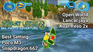 Stuart Little 3 Big Photo Adventure Android | AetherSX2 PS2 | Poco M3 Snapdragon 662