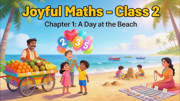 NCERT Class 2 Joyful Mathematics Chapter 1 | A Day at the Beach Part-1: Grouping & Counting 