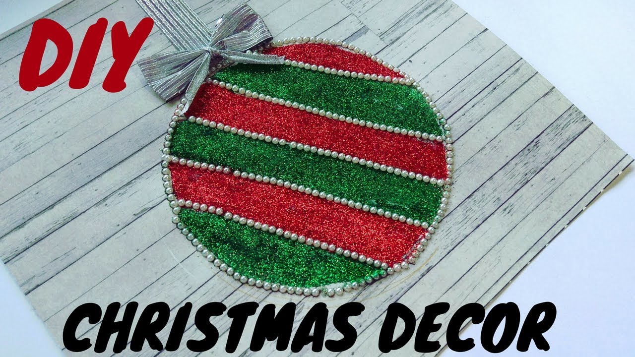 DIY  How to make Christmas Ball  Christmas Decoration  Christmas