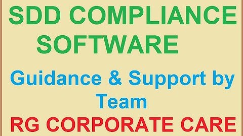 SDD Compliance Software Teaser for The SEBI (PIT) Regulations (II Video)