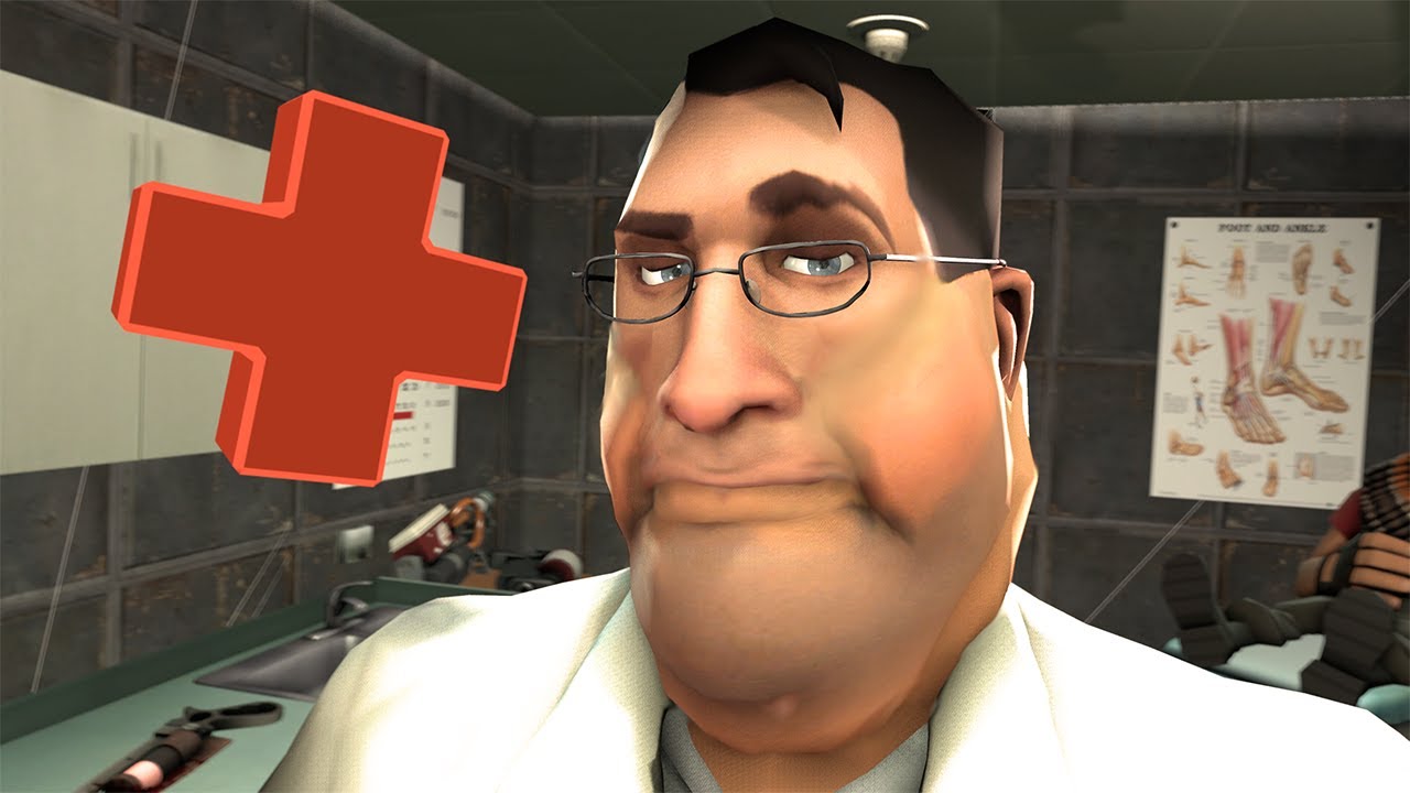 Врач 2 уровень. Tf2 Doctor. Team Fortress доктор Лювиг. Доктор из 2 части Лейтл. Get behind me Doctor.