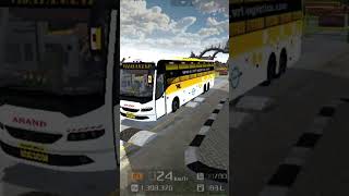 Volvo B11R Bus on Speed Breaker          #bussid #viralshorts     #youtube #Short screenshot 5