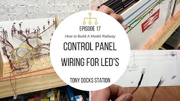 How To Build A Model Railway - Episode 17 - Wiring A Control Panel