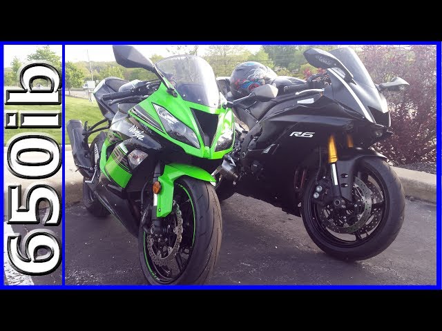 2017 R6 vs 2016 ZX-6R | SAVAGE SMACKDOWNS!!! - YouTube