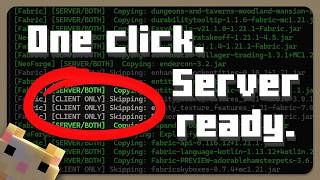 How to Automatically Filter Out Client-Only Mods for Minecraft Servers