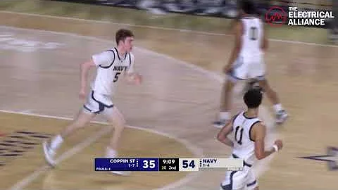Highlights: Navy Men's Basketball vs. Coppin State