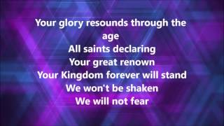 Mighty Warrior with lyrics by Elevation Worship