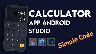 Simple calculator app | Calculator app in android studio | Calculator app using Android screenshot 3