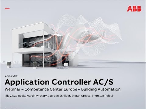 Webinar about ClimaECO - Application Controller AC/S