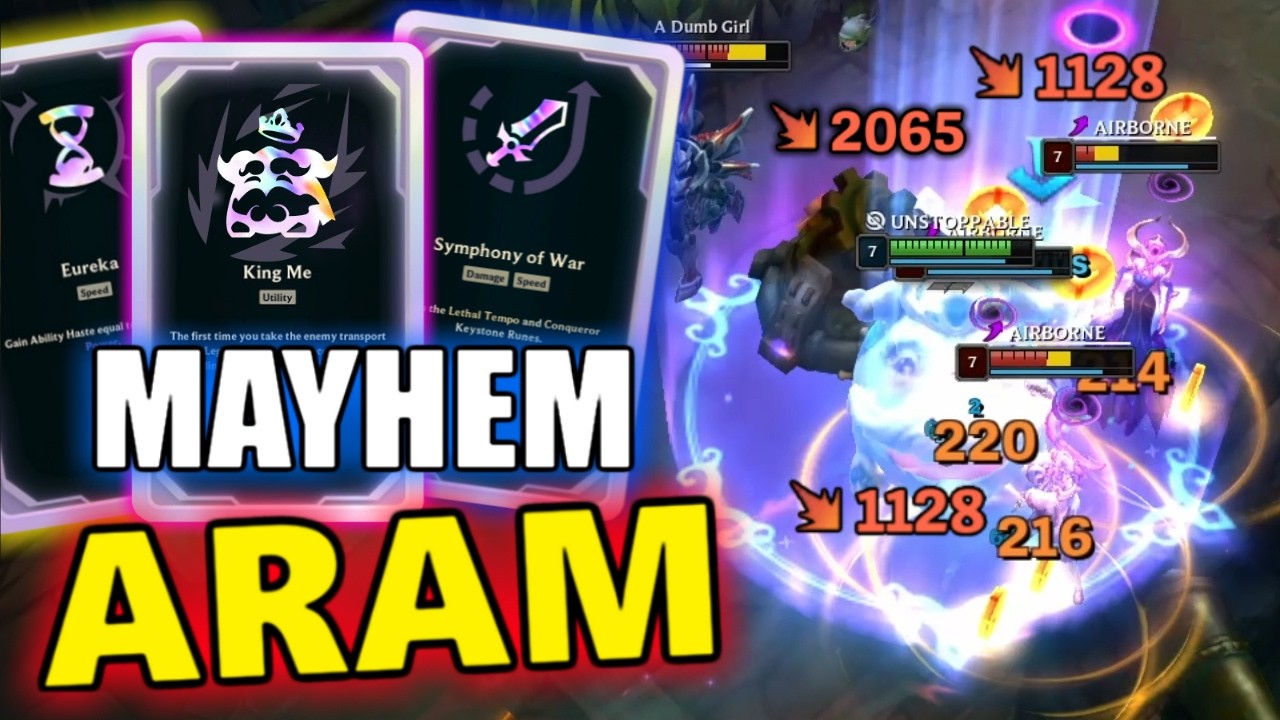 ARAM MAYHEM LoL FUN MOMENTS #576