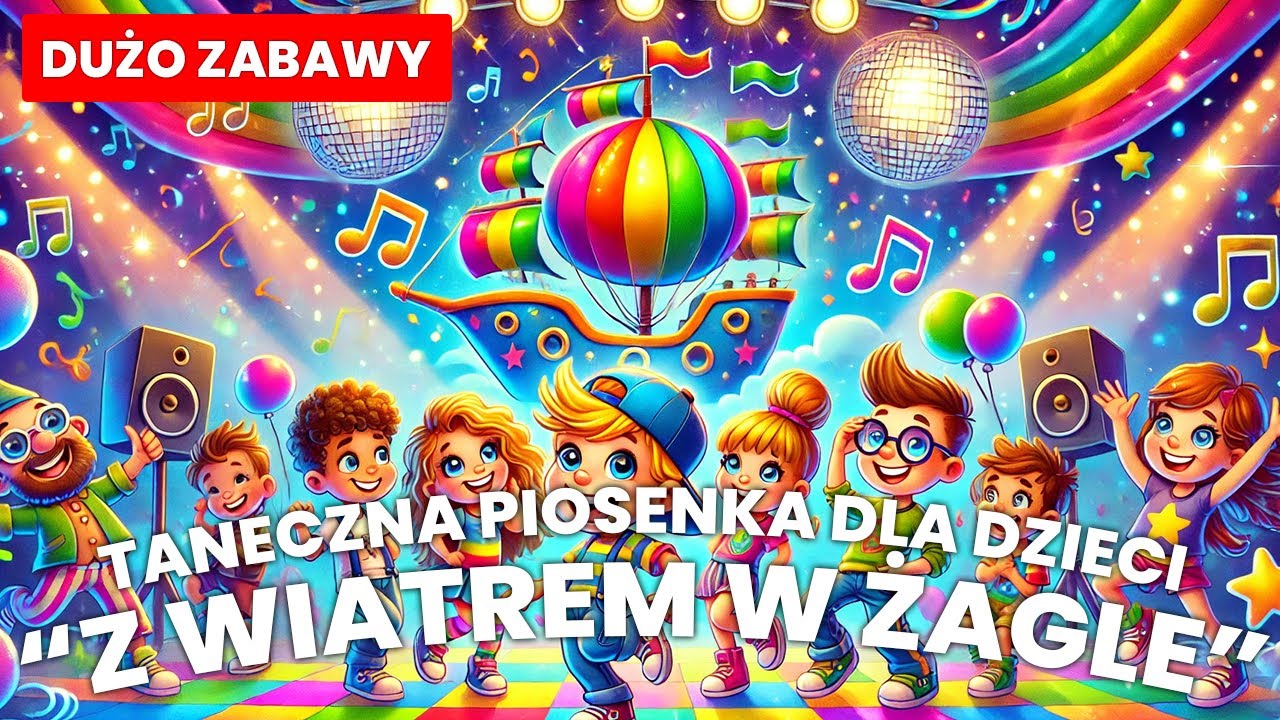 Mój Wolny Czas Piosenka Klasa 2 Youtube "Z wiatrem w żagle" | Piosenki dla dzieci, taneczne | Dobra zabawa i