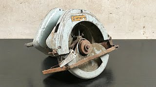 Circular Saw Restoration Hitachi Old Saw