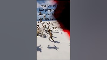 when you put 100 enemies in one place#unrealengine #gamedev #gamedevelopment