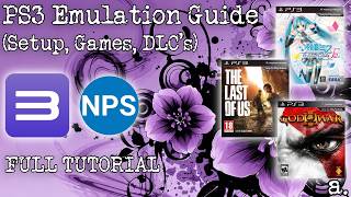 RPCS3 Setup Guide (Emulator, Games, DLC)