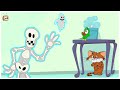 Cat &amp; Keet - Ghost Attack | Funny Animated Cartoon Shows | Animation For Kids | Chotoonz TV