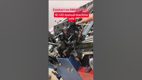 Two colour offset printing machine like share comment and subscribe karo plz #printing #machine 🌍❣️👍