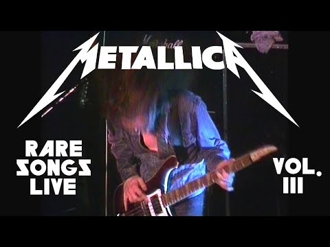 10 Rare Metallica Songs Played LIVE - Vol. 3