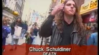 Chuck Schuldiner 1991 interview (rare clip)