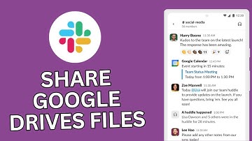 How to Share Google Drive Files in Slack 2025?