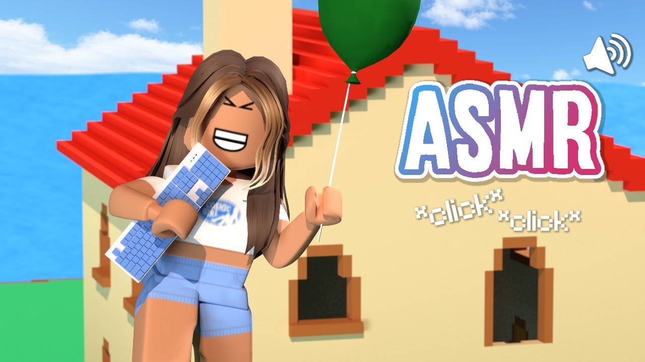 ROBLOX Natural Disaster Survival but it's KEYBOARD ASMR... *VERY CLICKY*