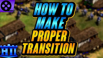 How To Make A PROPER Unit Transition | AoE2
