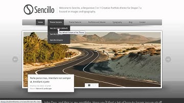 Drupal Portfolio Theme