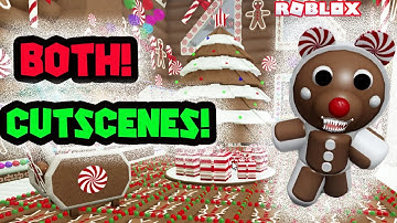 Both Cutscenes!!! Roblox Piggy The Result of Isolation Winter Wonderland (Christmas Map)
