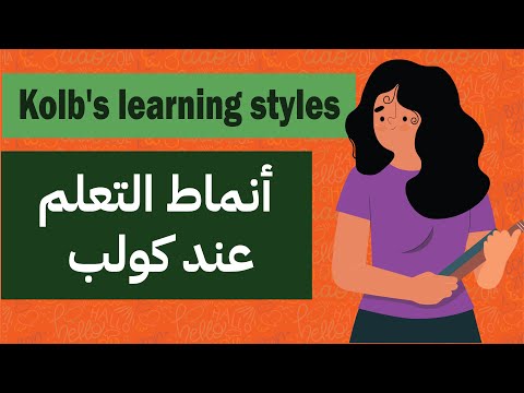 أنماط التعلم عند كولب مع حل التجميعات    