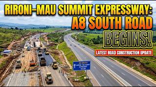 Rironi–Mau Summit Expressway: A8 South Road Begins! Latest Construction Update 🇰🇪
