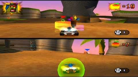 2-Player Crash Team Racing Battles Part 1