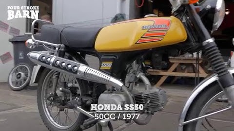 Honda SS50 @ Fourstrokebarn