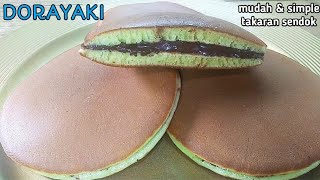 RESEP DORAYAKI || Japanese Pancake | Mudah & Simple Takaran Sendok