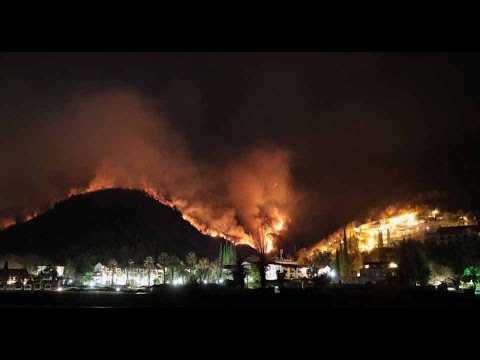 ძლიერი ხანძარი ოკუპირებულ აფხაზეთში