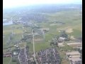 aanvliegen naar schiphol  via haarlem ijmuiden landing zwanenburgbaan schiphol