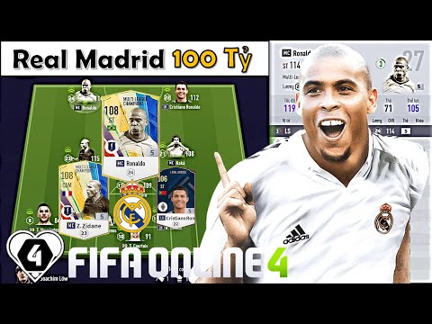 FIFA Online 4 | I Love Cầm 80 Tỷ Đi Chợ Nâng Cấp Đội Hình " REAL MADRID " Khủng / Mạnh Nhất Tầm Giá