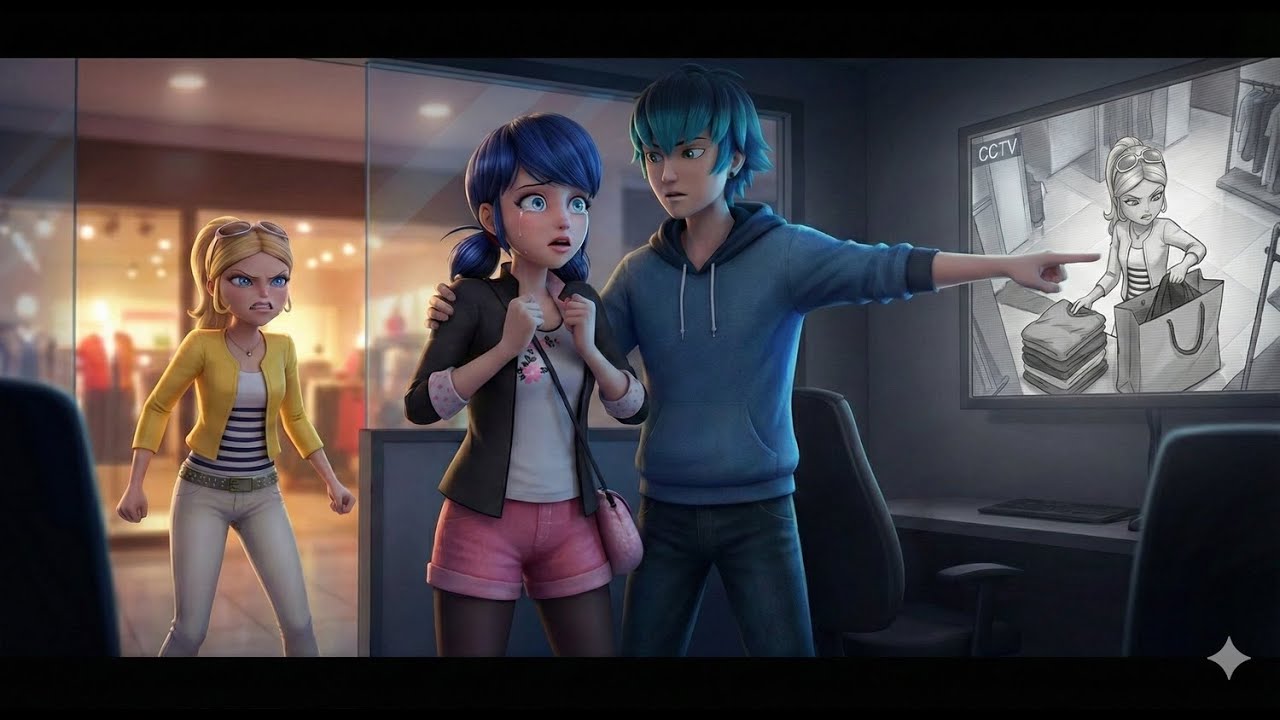 Luka saves Marinette from being arrested. 😱, Chloe plan fails.