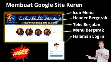 Full Tutorial Membuat Google Site Keren dengan Fitur Modern: Header Bergerak, Login, Menu Dinamis! 💻