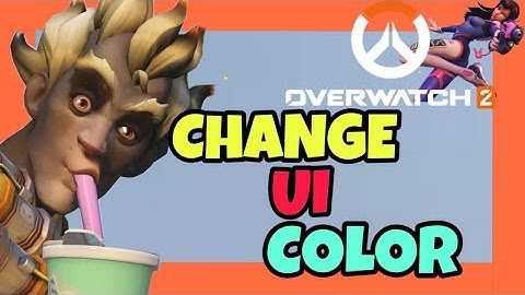 How To Change UI COLOR in Overwatch 2 ✅ 2024 Step by Step GUIDE / ADJUST UI