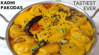 Kadhi Pakoda Recipe | रुई जैसी मुलायम पकोड़े व स्वादिस्ट कढ़ी बनाने का सीक्रेट | Pakode wali Kadhi