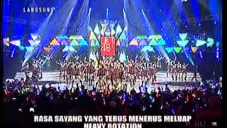 Heavy Rotation Mega Konser JKT48 Warnai Harimu (RCTI)