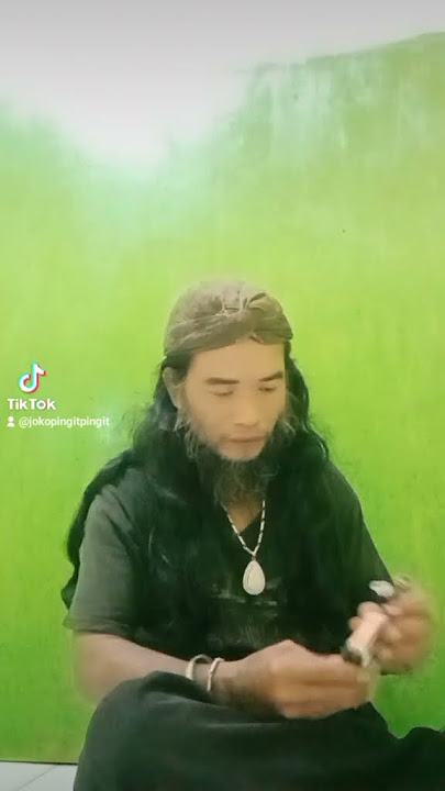 zaman sudah tua buminya juga semakin tua Joko pingit akan belajar lebih tua lagi