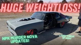 NPK Murder Nova UPDATES! HUGE Offseason Weightloss! Plus Fireup of 2024! Proline Hemi is HEALTHY!