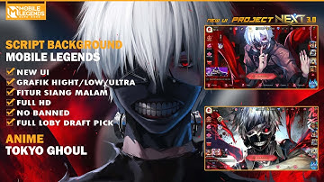 Background Mobile Legends New UI Tokyo Ghoul
