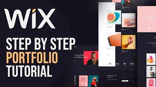 Wix Portfolio 2024 Step By Step Tutorial (How To Create A FREE Portfolio)