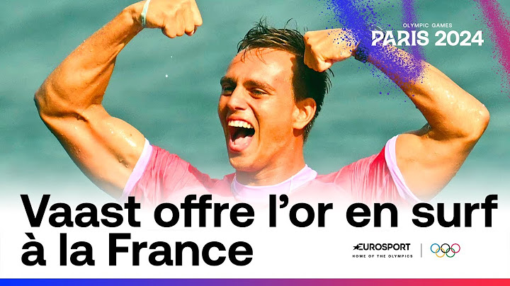 JO PARIS 2024 - IL SURFE SUR L'OR ! Kauli Vaast apporte à la France son premier titre en surf