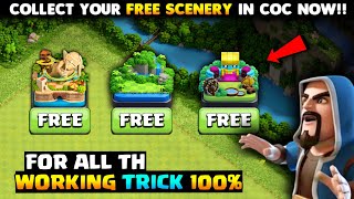 How to Get FREE Scenery in Clash of Clans - Hidden Summer Update 2022 Get Free Scenery NOW!!