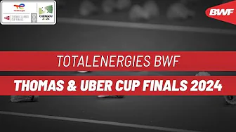BWF Thomas Cup Finals 2024 | Indonesia vs. England | Group C
