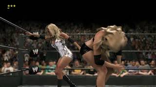 WWE 2K23 (PS5) - Trish Stratus vs Stacy Keibler Gameplay | RAW Match (4K 60fps)