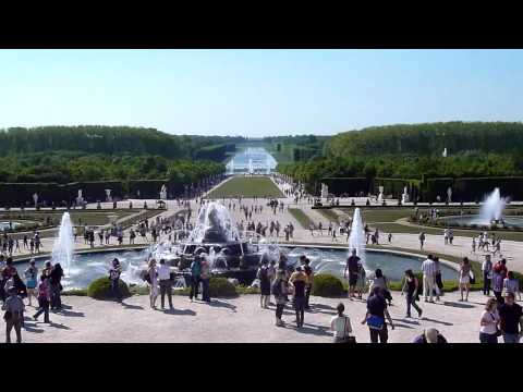 ベルサイユ宮殿 庭園 噴水ショー Versailles Water Fountain Show Youtube