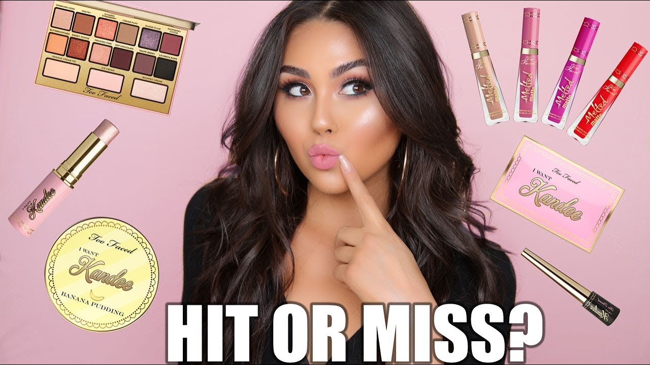 TESTING THE NEW TOO FACED x KANDEE JOHNSON MAKEUP COLLECTION | Roxette Arisa